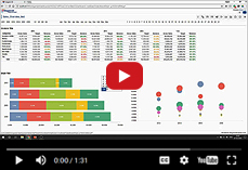 Designing a Dashboard in ElegantJ BI