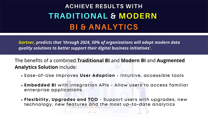 Achieve Results with Traditional & Modern BI & Analytics