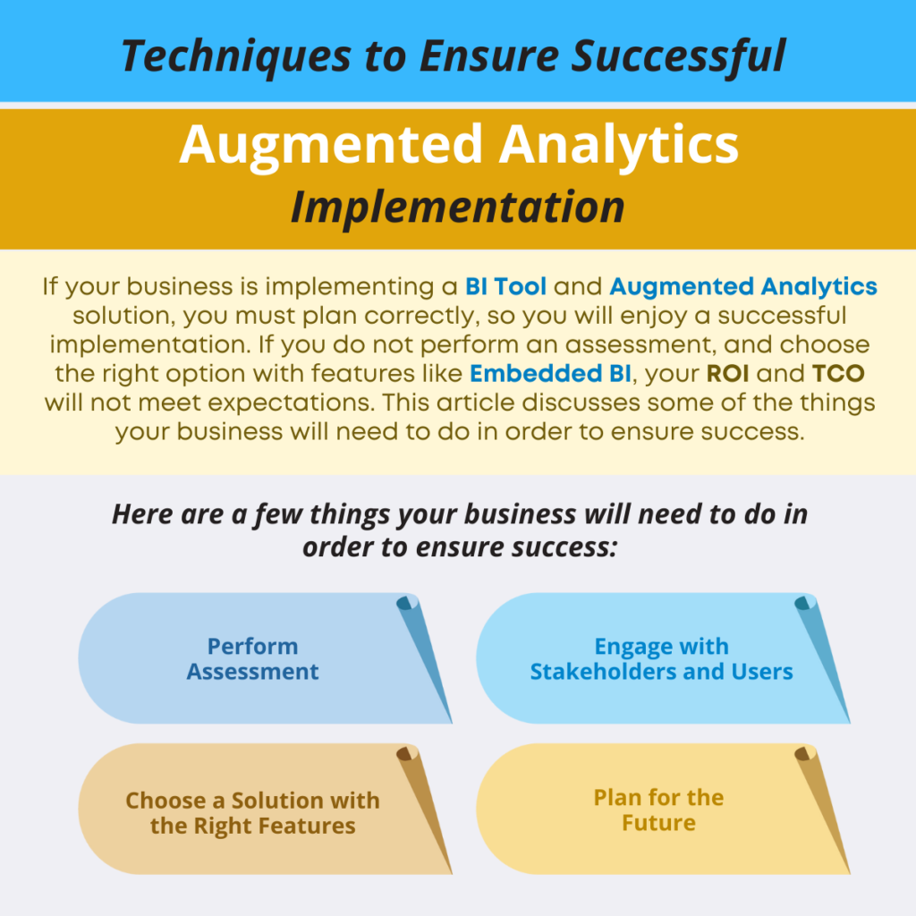 Techniques to Ensure Successful Augmented Analytics Implementation