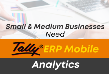 Small & Medium Businesses Need Tally ERP Mobile Analytics