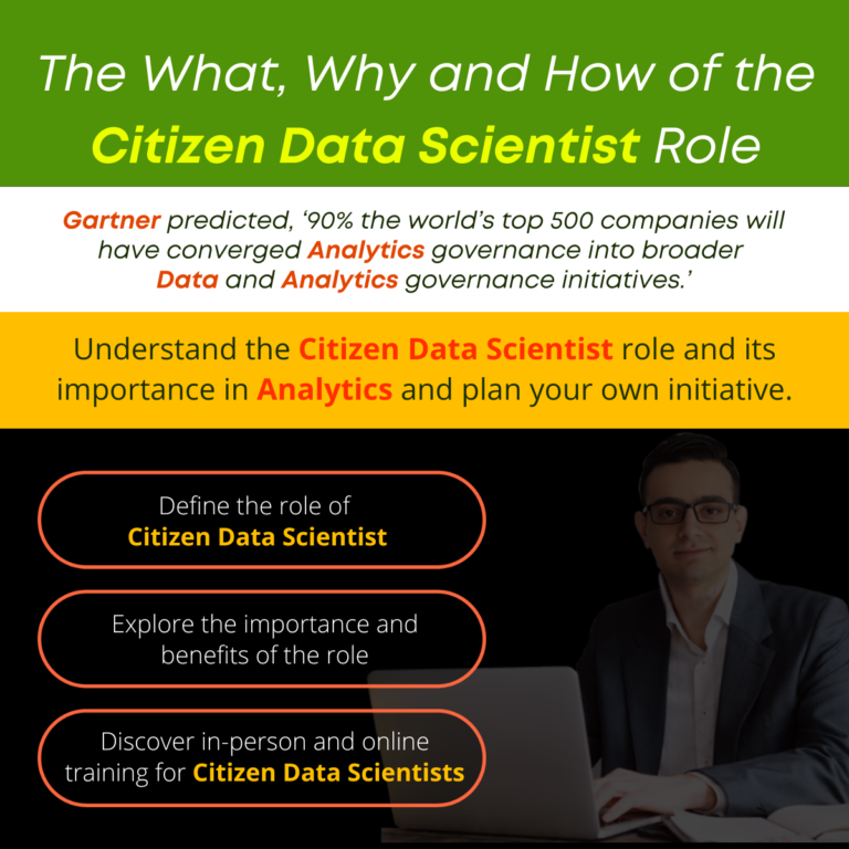 The Citizen Data Scientist Role and Benefits and How to Get Started!