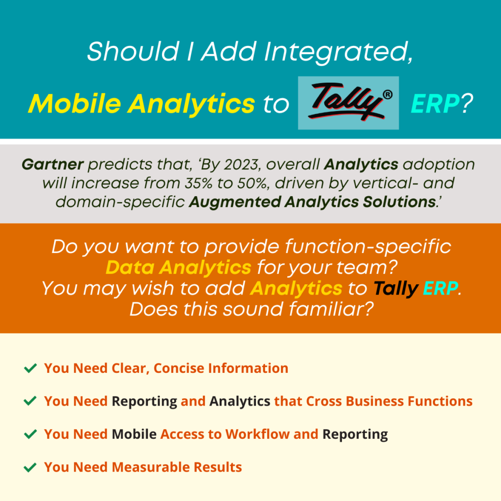Should I Add Integrated, Mobile Analytics to Tally ERP?