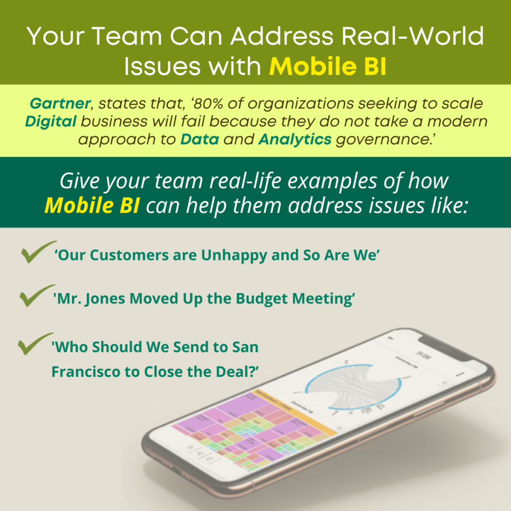 Your Team Can Address Real-World Issues with Mobile BI