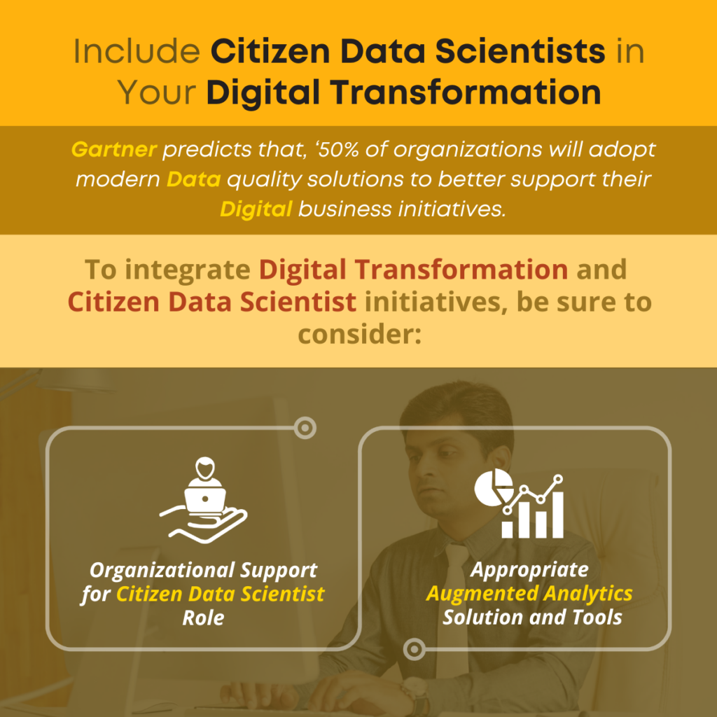 Include Citizen Data Scientists in Your Digital Transformation