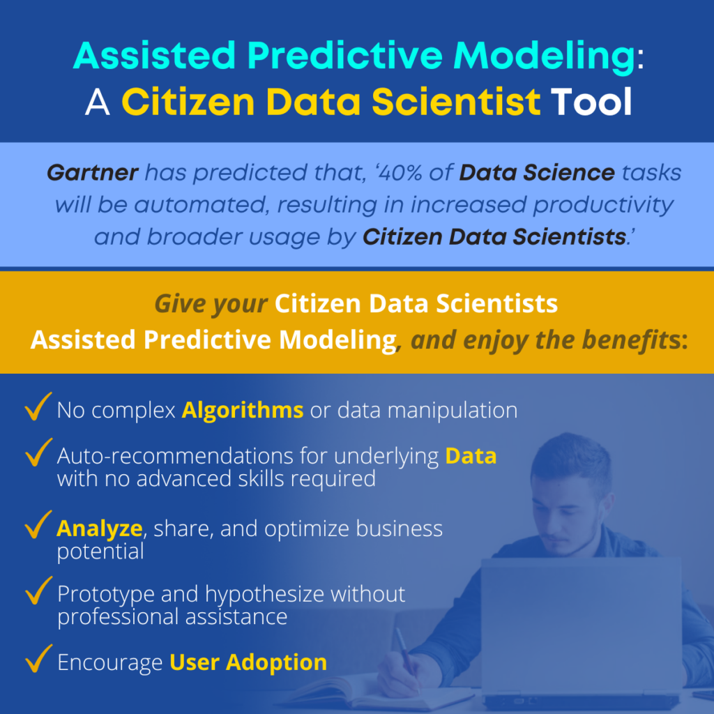 Assisted Predictive Modeling: A Citizen Data Scientist Tool