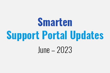 Smarten Support Portal Updates – June – 2023