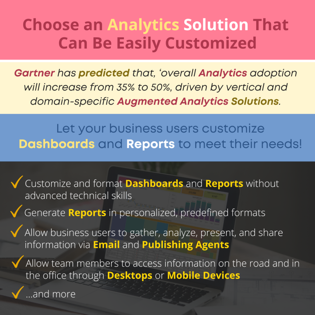 Choose an Analytics Solution That Can Be Easily Customized